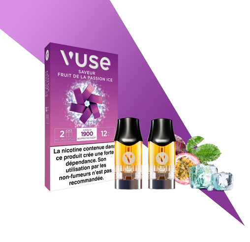 CAPSULES EPOD VUSE Saveur Fruit de la Passion Ice